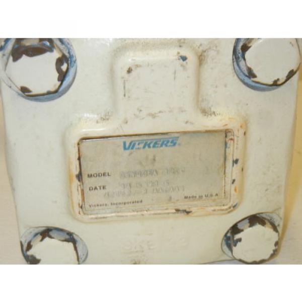 VICKERS 35VQ25A 1C20 USED HYDRAULIC VANE PUMP 421527-3 AADAA1 35VQ25A1C20 #2 image