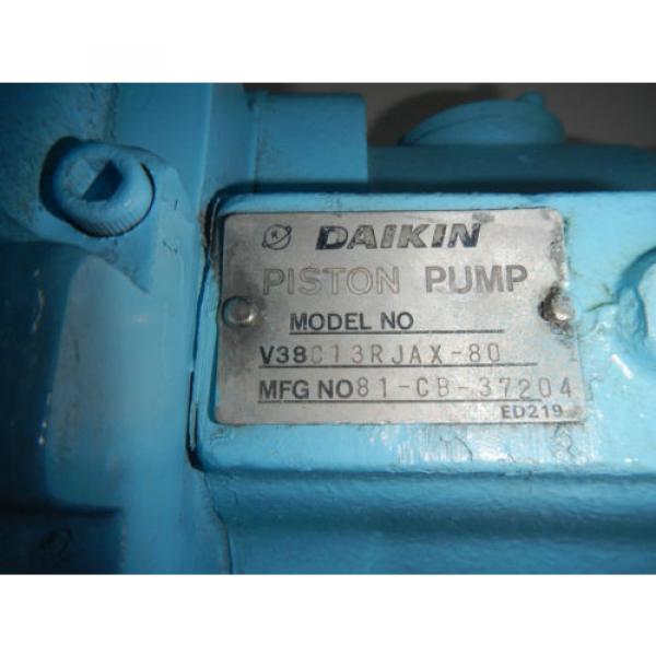 Daiken V38-C13RJAX-80 Hydraulic Piston pump #2 image