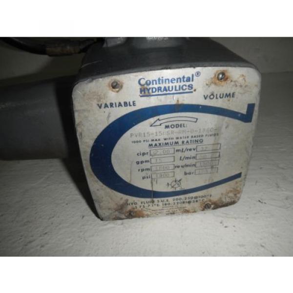 Continental PVR15-15BSR-RM-0-1860-F 15GPM Hydraulic Press Comp Vane Pump #2 image