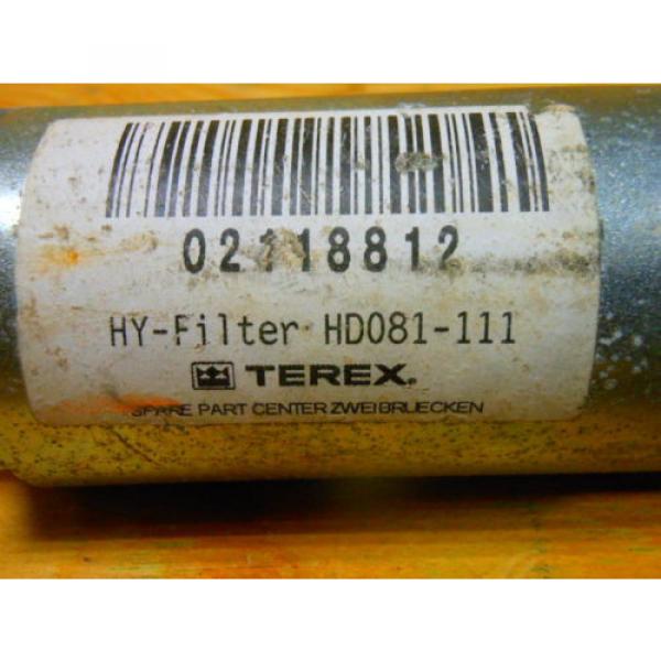Terex HY-Filter HD081-111 ARGO Inline Hydraulic Fluid Filter #2 image
