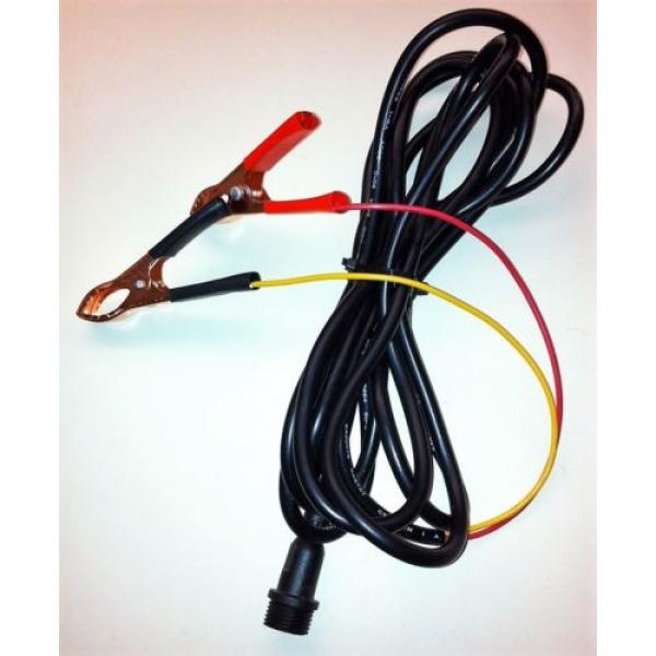 Rule water pumps original waterproof 10 feet cable with clamps #1 image