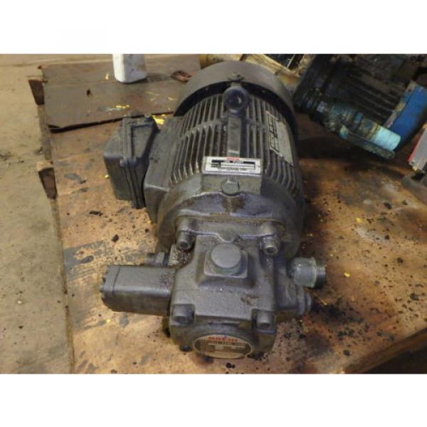 Nachi Variable Vane Pump Motor_VDR-1B-1A3-1146A_LTIS85-NR_UVD-1A-A3-22-4-1140A #1 image