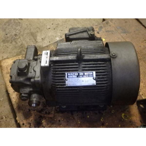 Nachi Variable Vane Pump Motor_VDR-1B-1A3-1146A_LTIS85-NR_UVD-1A-A3-22-4-1140A #3 image