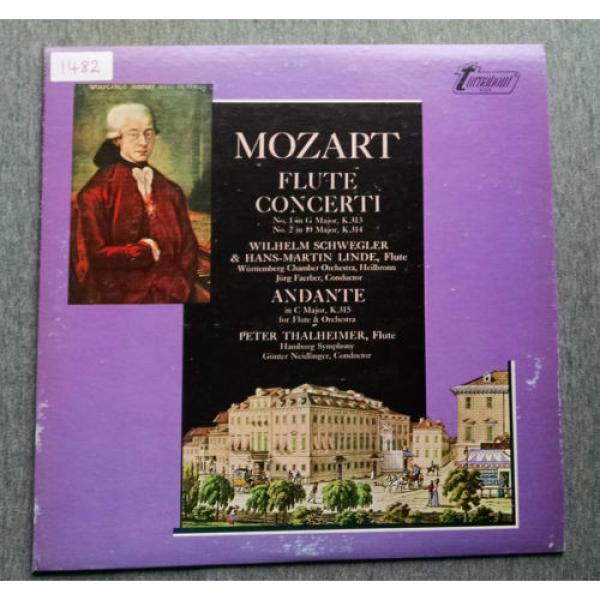 Mozart Flute Concerti 1 2 Turnabout Vox TV-S 34511 Schwegler Linde Faerber #1 image