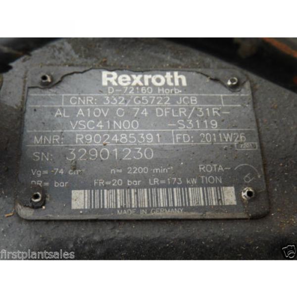 JCB 3CX/4CX Rexroth Hydraulic pumps P/N 332/G5722 #3 image
