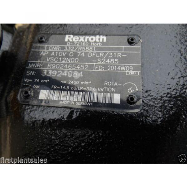 JCB 8065 Rexroth Hydraulic pumps P/N 332/R5881 #3 image