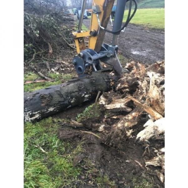 13 Ton Excavator Tree Stump Shear - Root Shear Root Harvester  CAT JCB KOMATSU #4 image