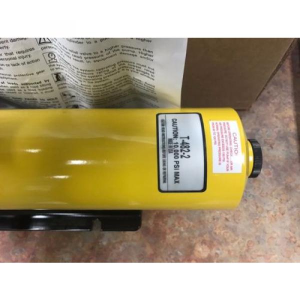 T-482-2 Hydraulic ENERPAC Pump 10000 PSI for use w ET3000 Eaton Aeroquip Crimper #4 image