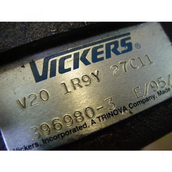 origin Eaton Vickers hydraulic vane pump V201R9Y27C11 396980-3 tang frive #2 image