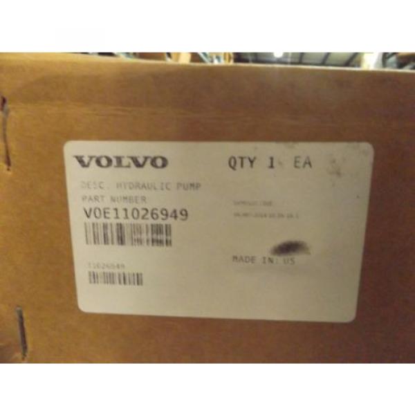 VOLVO LOADER STEERING HYDRAULIC PUMP VOE 11026949 Origin EATON OEM L120C L150 L150C #3 image