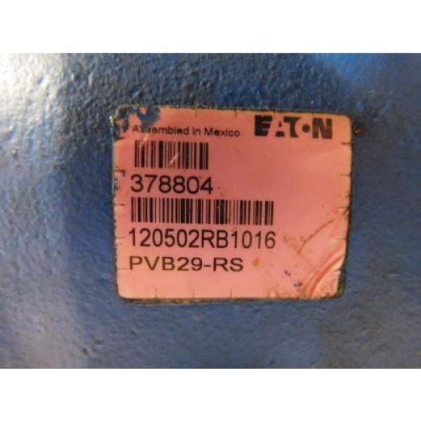 EATON PVB29-RS Hydraulic Axial Piston Pump 378804 #4 image
