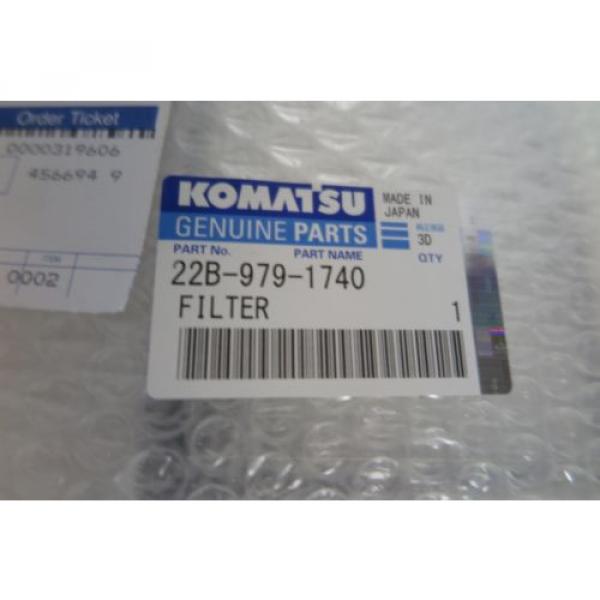 komatsu filter assembly 22B-979-1740 #2 image