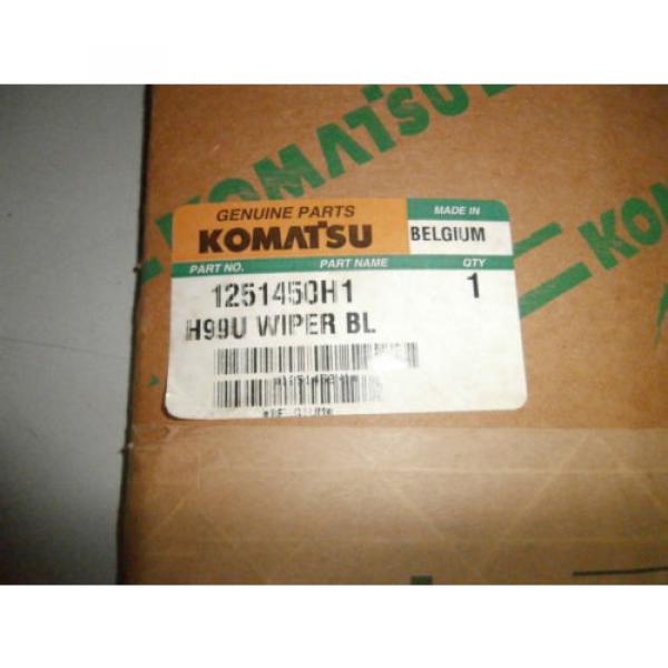 New Genuine Komatsu 1251450H1 Wiper Blade OEM *NOS* #3 image