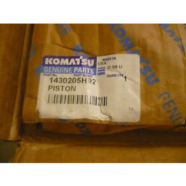 New OEM Komatsu Piston 1430205H92 Open Packaging #1 image