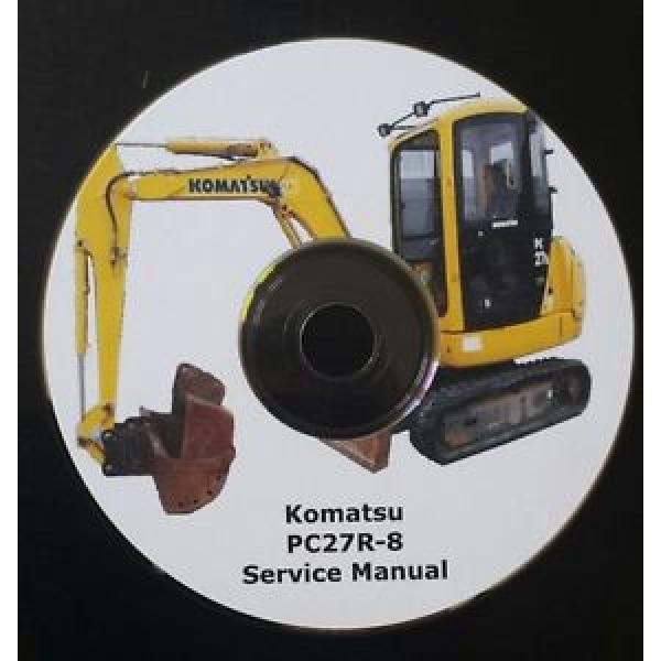 KOMATSU PC27R-8 SERVICE MANUAL * FREE UK POSTAGE * #1 image