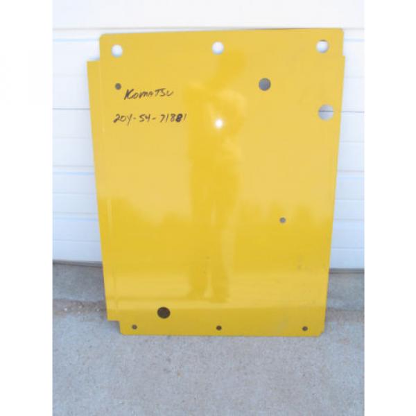 Komatsu Steel Cover Panel excavator yellow #20Y 54 71881 (G4) #1 image