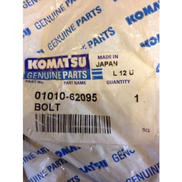 New Komatsu OEM Bolt 01011-62095 Warranty! Fast Shipping! #2 image