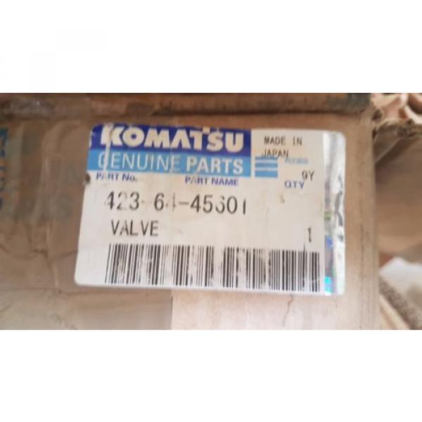 New Komatsu Hydraulic Valve 4236445601 / 4236445601 Made in Japan #1 image