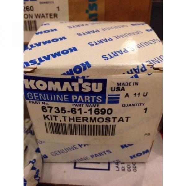 New OEM Komatsu Excavator Genuine Parts Water Connection Kit 6735-61-1690 #2 image