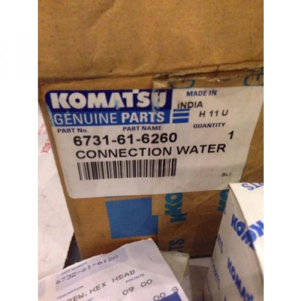 New OEM Komatsu Excavator Genuine Parts Water Connection Kit 6735-61-1690 #5 image