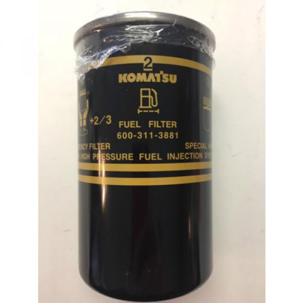Komatsu Fuel Filter 600-319-3881  High Pressure Fuel Injection #1 image