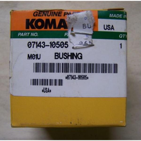 Komatsu D50-65-85... Blade Cyclinder Bushing - Part# 07143-10505 - Unused in Box #1 image