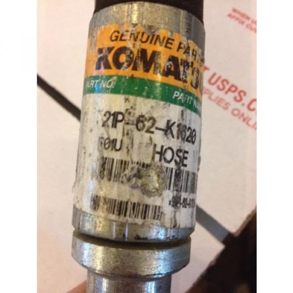 New Komatsu Genuine Parts Hydraulic Hose 21P-62-K1620 Warranty! Heavy Equipment #4 image