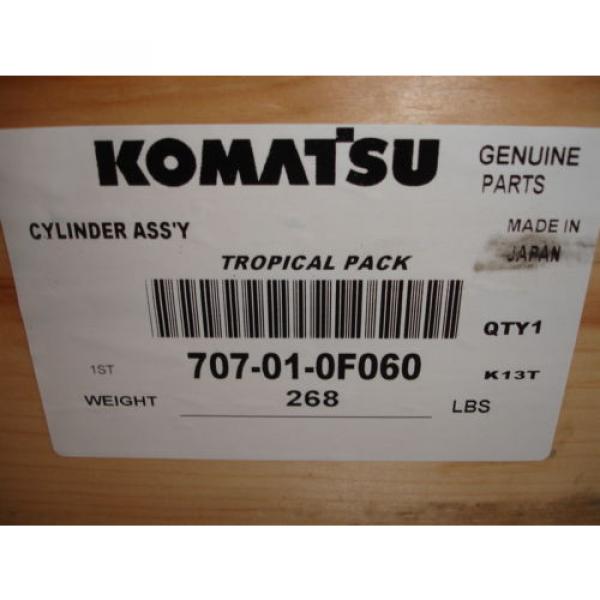 Komatsu 707-01-0F060 Lift Cylinder Wheel Loader WA320-5 Genuine OEM Part NEW #2 image