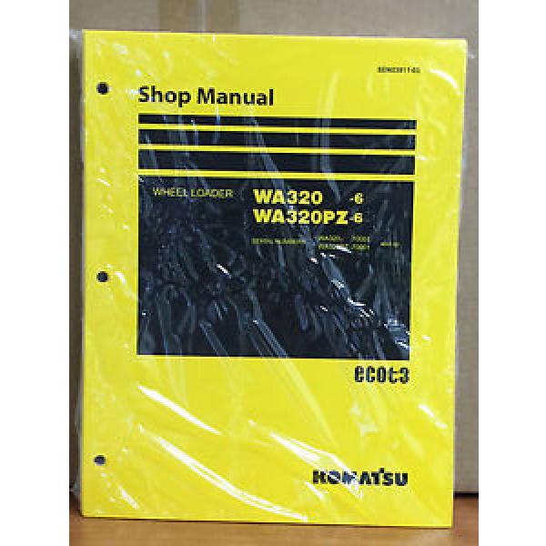 Komatsu WA320-6, WA320PZ-6 Wheel Loader Shop Service Repair Manual #1 image
