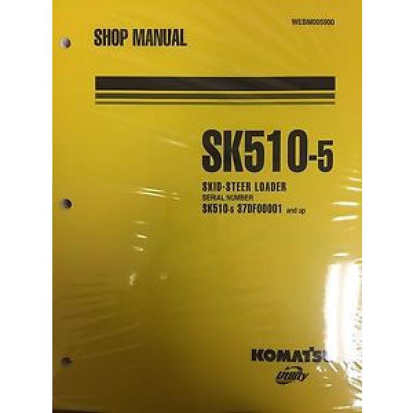 Komatsu SK510-5 Crawler Skid-Steer Track Loader Shop Repair Service Manual #1 image