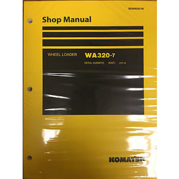 Komatsu WA320-7 Wheel Loader Shop Service Repair Manual #1 image