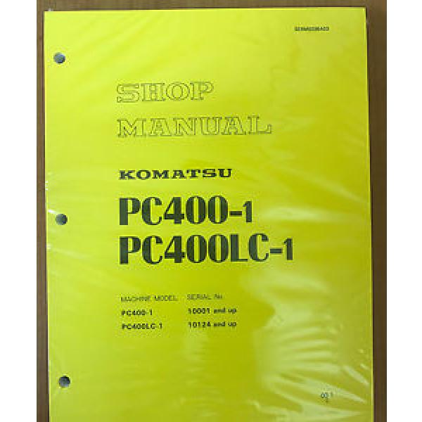Komatsu PC400-1 PC400LC-1 shop manual #1 image