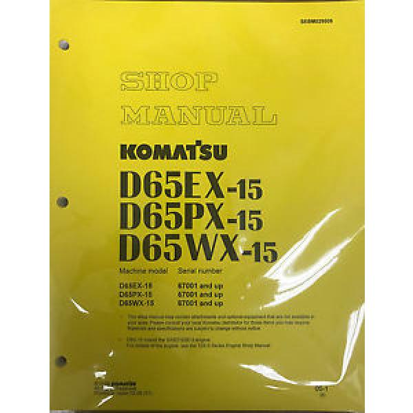 Komatsu D65EX-15, D65PX-15, D65WX-15 Service Repair Printed Manual #1 image