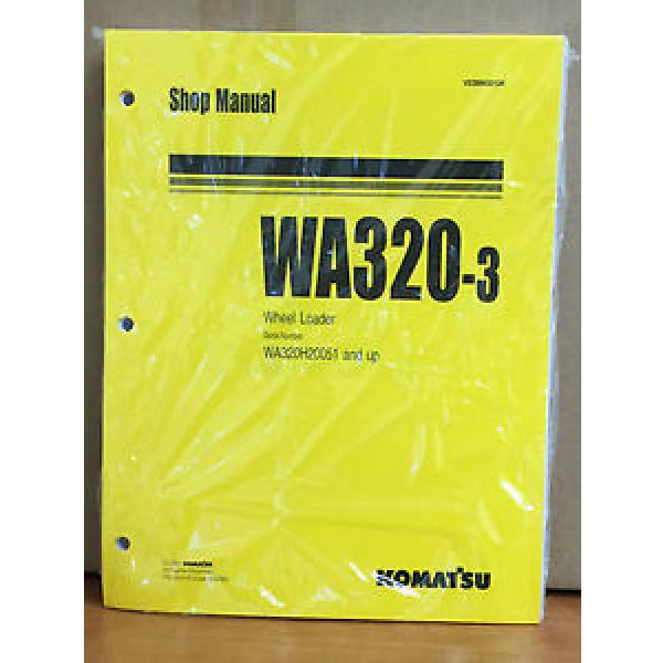 Komatsu WA320-3 Wheel Loader Shop Service Repair Manual (WA320H20051 &amp; up) #1 image
