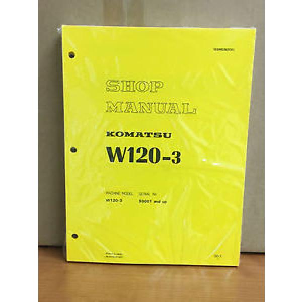 Komatsu W120-3 Wheel Loader Shop Service Repair Manual #1 image