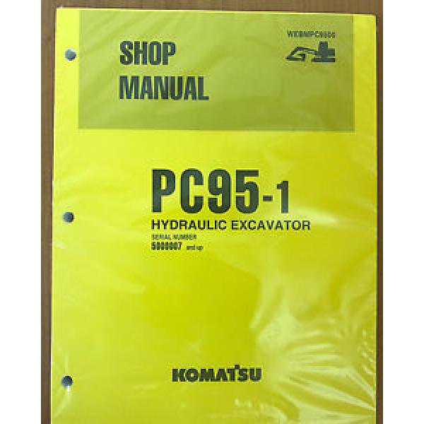Komatsu Service PC95-1 Excavator Shop Repair Manual #1 image