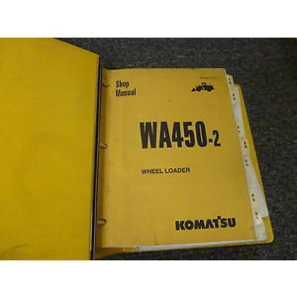 Komatsu WA450-2 Wheel Loader Shop Service Repair Manual S/N 25001-Up #1 image