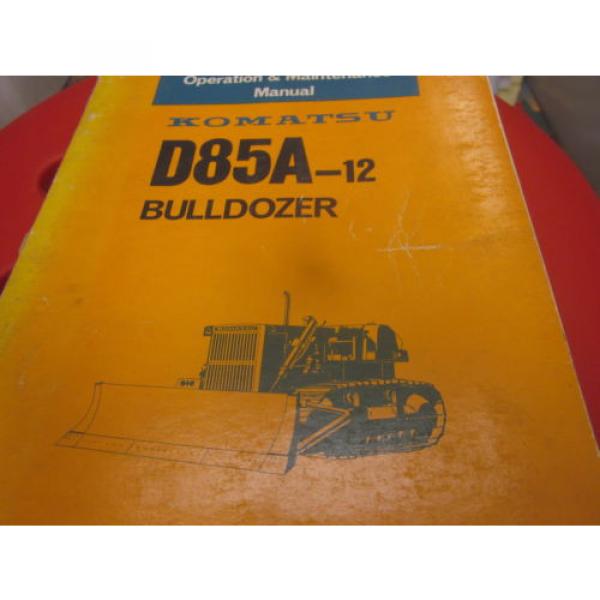 Komatsu D85A-12 Bulldozer Operation &amp; Maintenance Manual #1 image