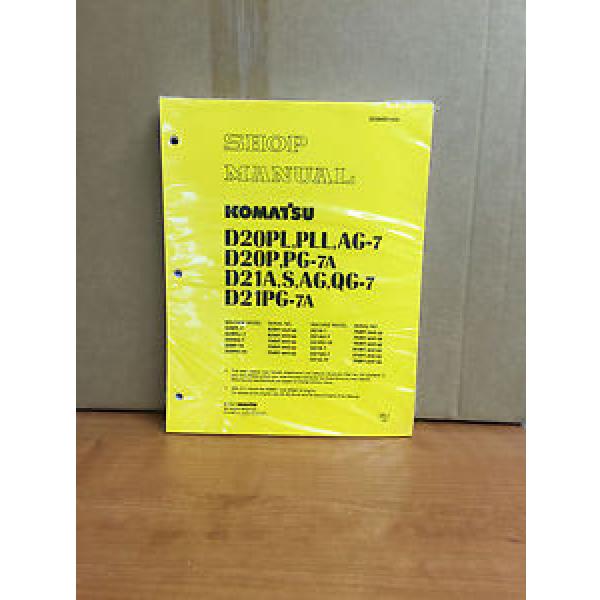 Komatsu D20P-7 D21A-7 D21PG-7A Dozer Shop Service Repair Manual SEBM001408 #1 image