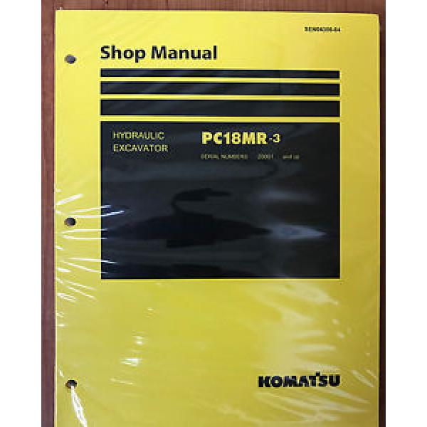 Komatsu Service PC18MR-3 HYDRAULIC Excavator Shop Manual NEW #1 #1 image