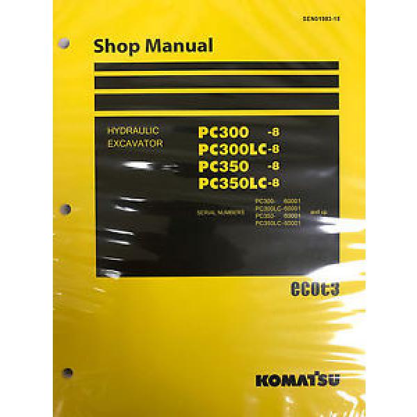 Komatsu PC130-8 Shop Service Repair Printed Manual #1 image