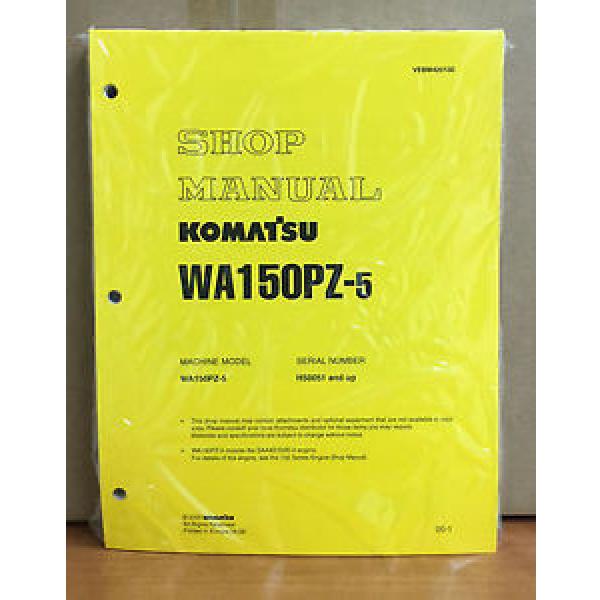 Komatsu WA150PZ-5 Wheel Loader Shop Service Repair Manual #1 image