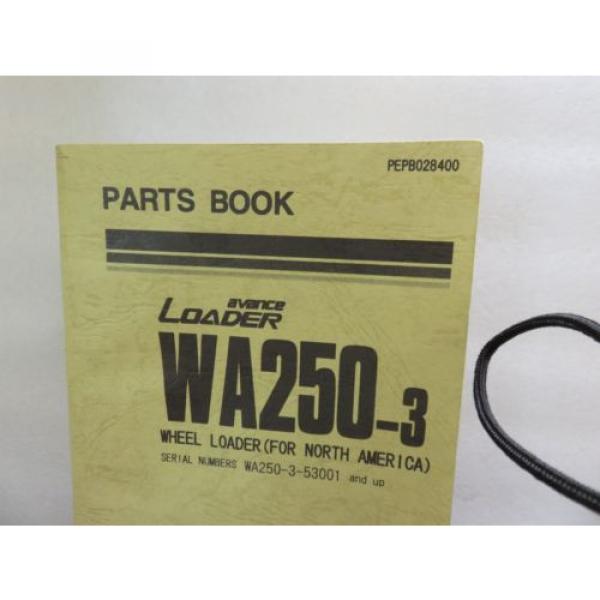 Komatsu - WA250-3 - Wheel Loader Parts Book Manual PEPB028400 #2 image