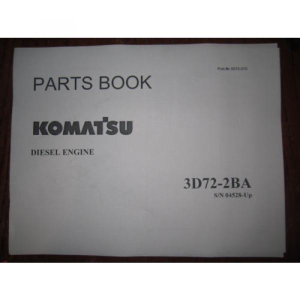 Komatsu PC12UU-1 mini excavator parts Manual #3 image