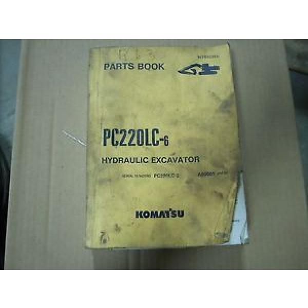 Komatsu Parts Book PC220LC-6 Hydraulic Excavator #1 image