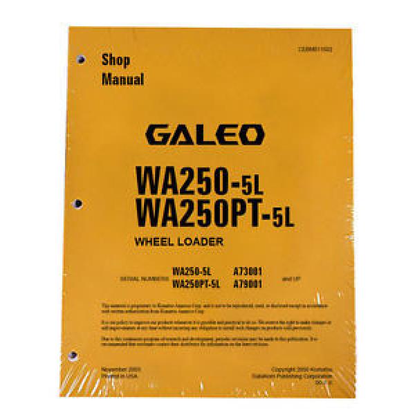 Komatsu WA250-5L, WA250PT-5L Service Repair Manual #1 image