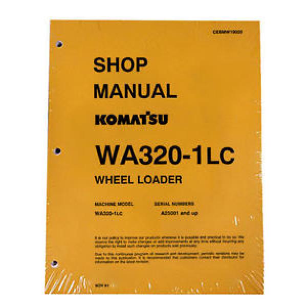 Komatsu WA-320-1LC Wheel Loader Service Shop Manual #1 image