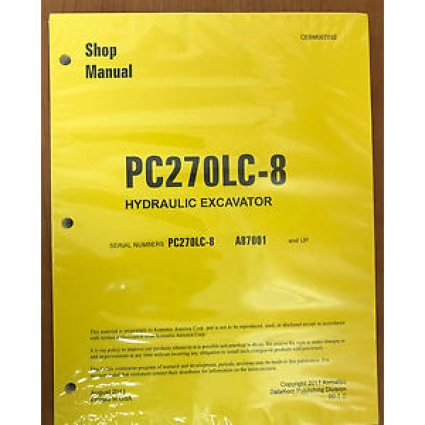 Komatsu PC270LC-8 Service Repair Printed Manual Shop #1 image