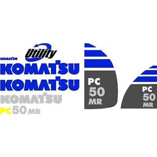 Komatsu PC 50 MR Excavator Decal Set #1 image
