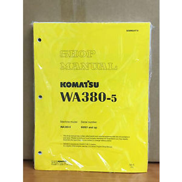 Komatsu WA380-5 Wheel Loader Shop Service Repair Manual #1 image
